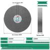 Huafeng Nylon Fiber Polishing Wheel - Sizes 150 to 350