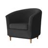 Chair Tub Elastic Velvet Cover Single Sofa Slipcover Living Room Washable Club Armchair Cover 1 Seater Furniture Protector Home