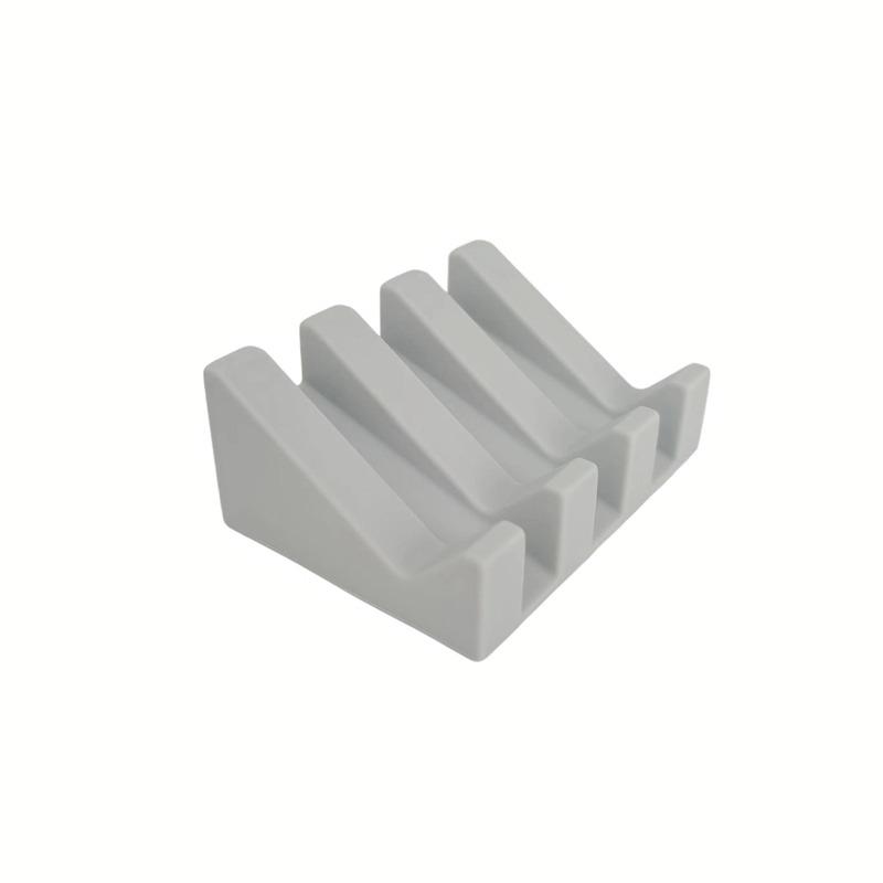 Bathroom Silicone Soap Dish Shower Portable Soap Holder Keeping Soap Dry Easy Clean Sponge Tray Kitchen Accessories