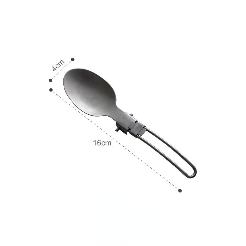 

Складная вилка Сверхлегкая уличная портативная вилка для ужина с фруктами, столовые приборы, уличная посуда для кемпинга, альпинизма