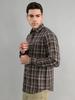 MONTE CARLO Men's Regular Fit Check Full Sleeve Shirt