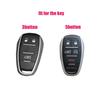 Rubber Car Key Fob Cover Silicone Protector Case Shell Holder for Alfa Romeo Stelvio Giulia Keyless Remote Key Chain Accessories