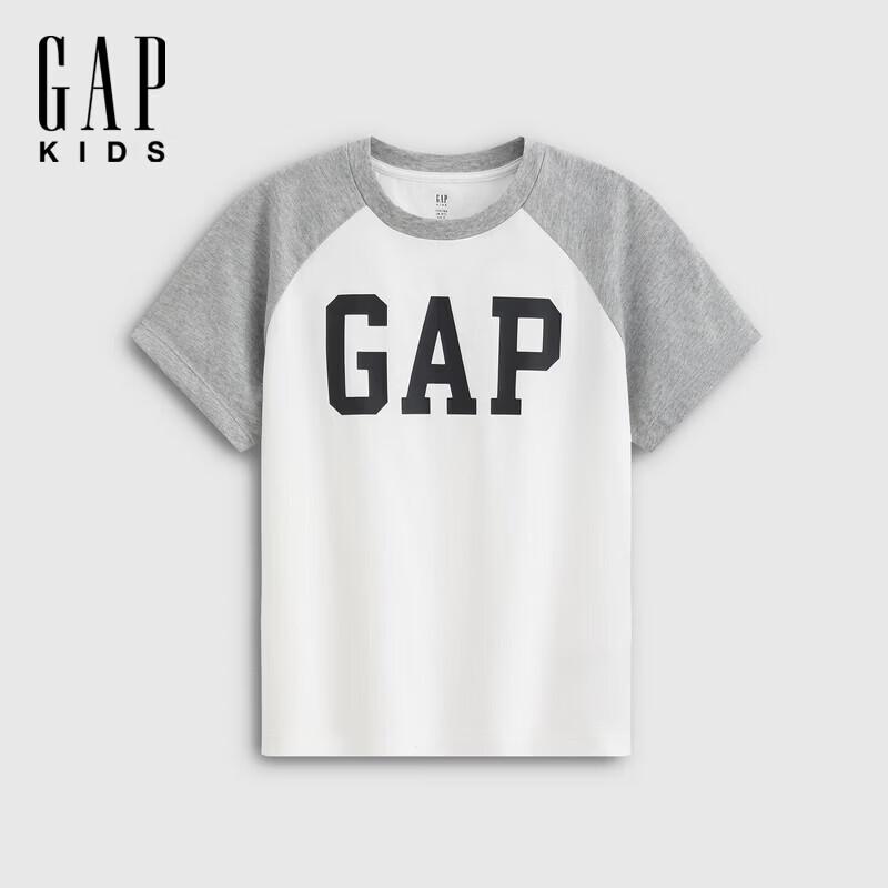 

GAP Kids 2026 Spring Logo Raglan Short Sleeve T-Shirt 120/60