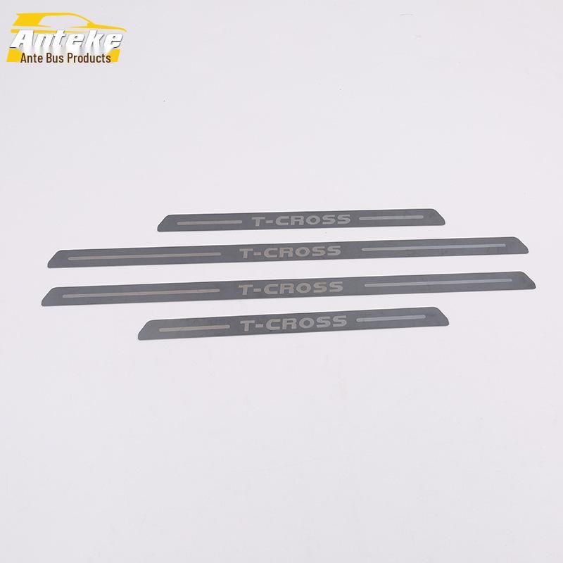 T-CROSS 19 Zierleistensatz: Einstiegsleisten, Stoßfänger Kofferraum Willkommen Pedal Aufkleber