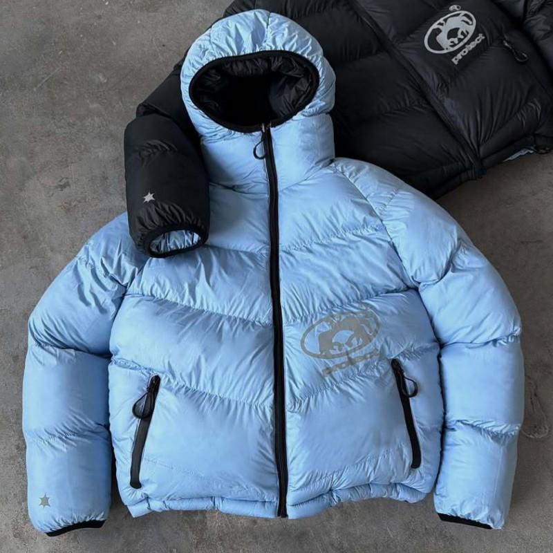 Winter Streetwear Hooded Zip-up Sweatshirt Men Women High Street Style Loose Fit