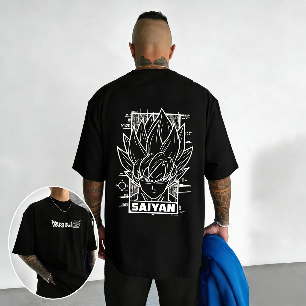 Dragon Ball Anime Printed T-Shirt for Men and Women, Sports T-Shirt, Harajuku Y2K, New Collection