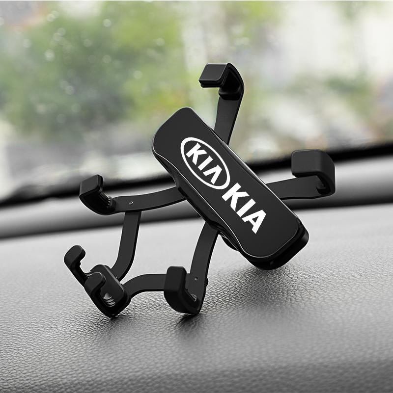 Car Phone Holder Auto Air Outlet Clip GPS Bracket For KIA Ceed K9 Sportage Niro Carnival EV9 EV6 RIO Soul Stinger Forte Sorento