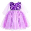 Платье для девочек, Girls Dress Embroidery Fancy (Lavender & Violet),  Stanwells Kids