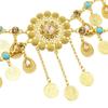 Coin Belly Chain Dance Dress Belt Coin Tassel Indian Waist Chain Jewelry Body Chain Bohemian  Metal Waist Belt
