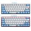 Gaming Custom Keycaps Dye Sublimation PBT Keycap Set for GH60 GK61 GK64 Mechanical Keyboard 73 Keys Durable