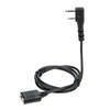 1m 2-Pin K Type Extender Cord Wire Replacement Ham Radio Accessory for Baofeng UV-5R 888S Microphone Headset Mic Cable