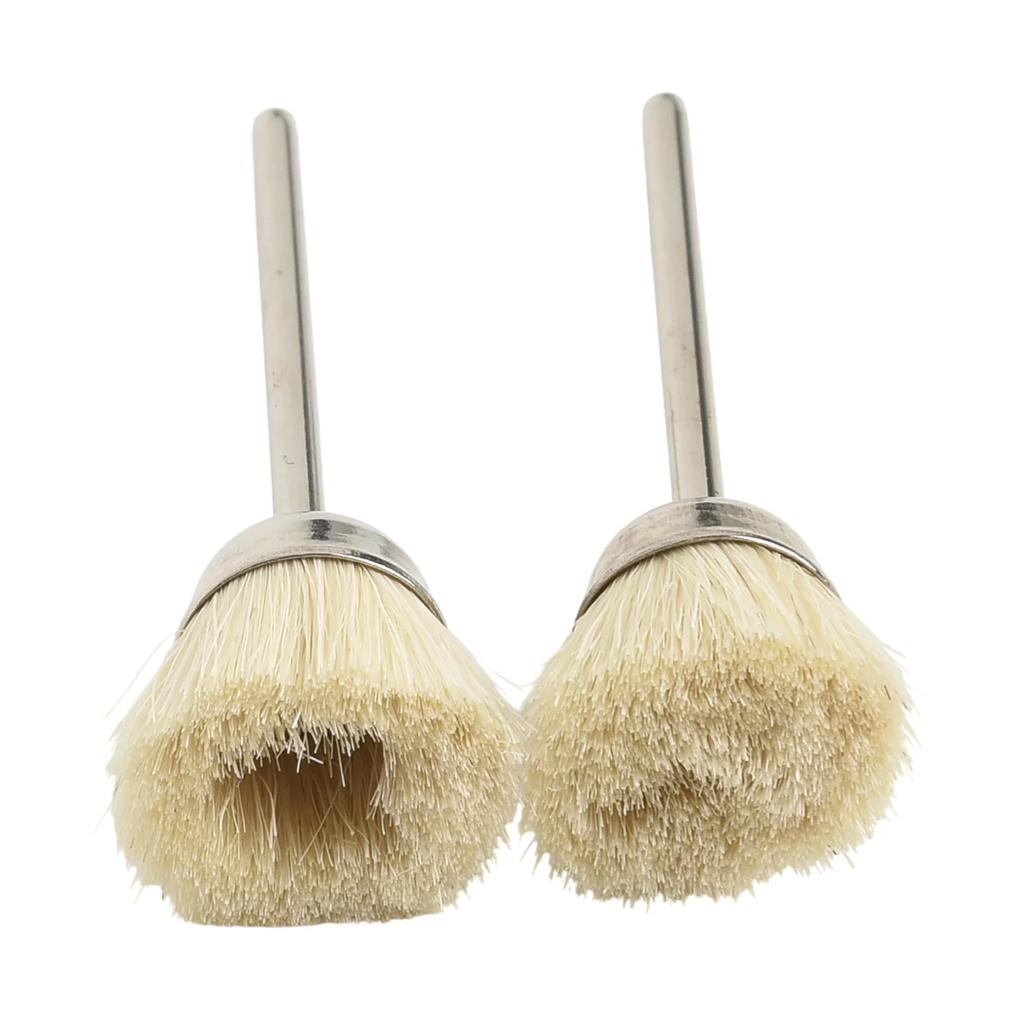 Cleaning Brushes Abrasive Cleaning Brush Cup Equipment For Engraver For Mechanical Grinder Wool 2.35mm 6PCS 6pcs