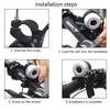 Retro Bike Horn Clear Loud Sound Bike Cycling Handlebar Ring Horn Safety Warning Alarm Bicycle Ring Classic Bicycle Bell