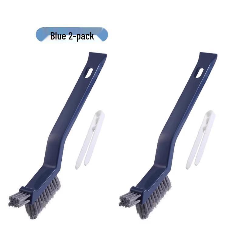 Multi-Purpose Crevice & Corner Brush for Bathroom, Toilet, and Floor with Hard Bristles for Grout Stain Removal