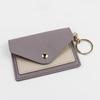 Porta carte di credito porta carte di credito con cerniera in pelle PU da donna Porta biglietti da visita Mini porta biglietti da visita regalo