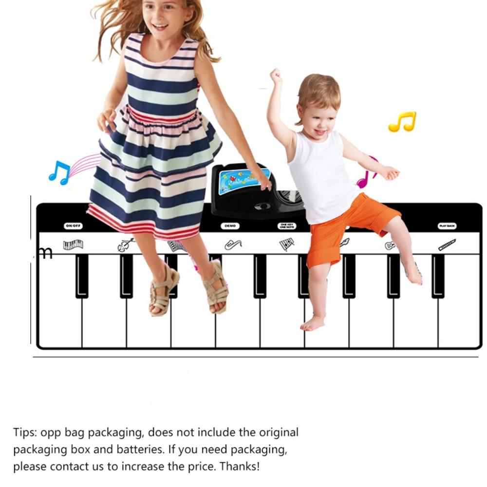 Early Education Floor Keyboard Dance Mat Multifunctional Electronic Musical Toys  Girls/Boys