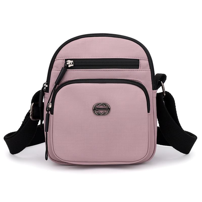 Simple Commuter Women's Bag Lightweight and Compact Multi-layer Nylon Cloth Coin Purse Portable Shopping Commuter Women's Crossbody Bag