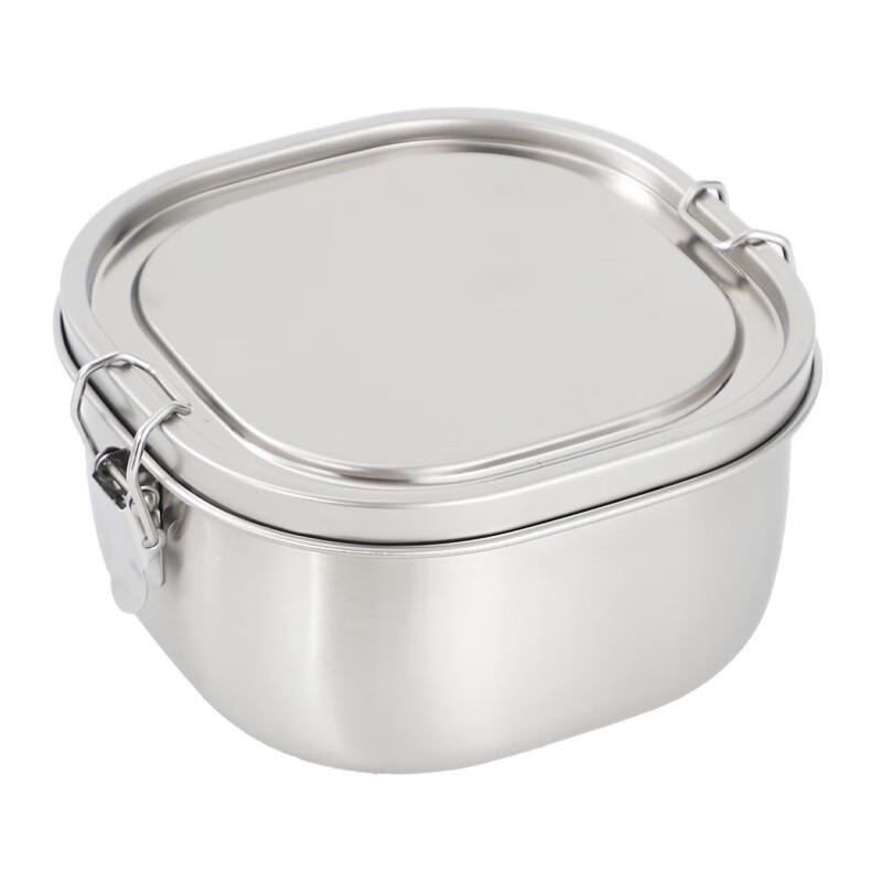 ZISIZ 304 Stainless Steel Square Food Container