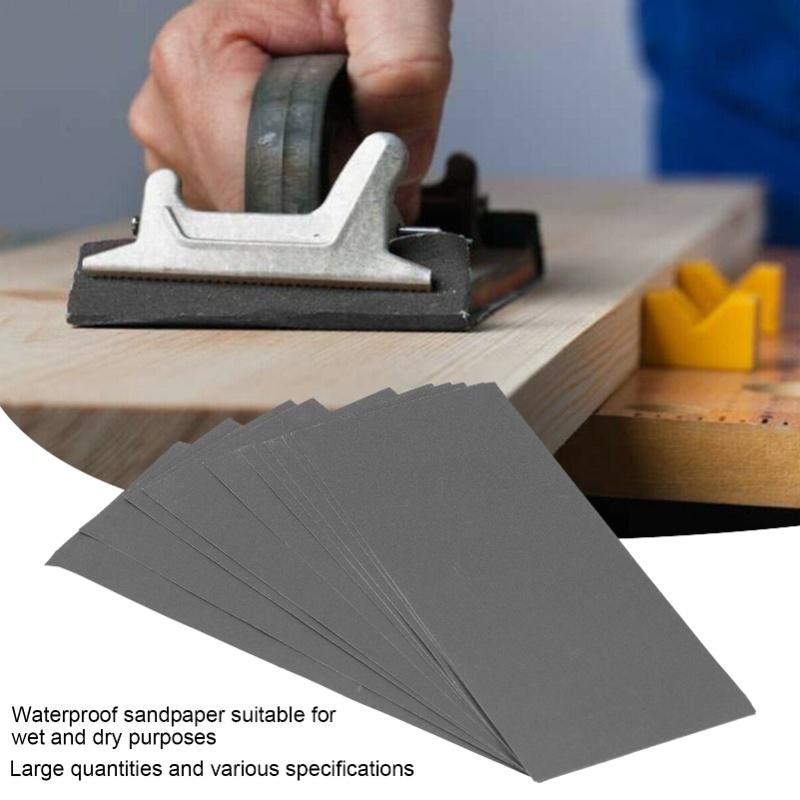 90Pcs Sandpaper Set Dry Wet Sanding Tools 400/600/800/1000/1200/1500/2000/2500/3000 Mesh
