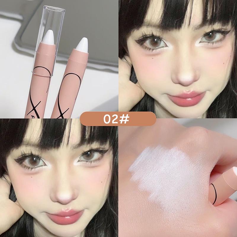 Eye Shadow Lying Silkworm Pen Glitter Matte Pearlescent Highlighter Stick Waterproof Long-Lasting Brightening Eyes Corner