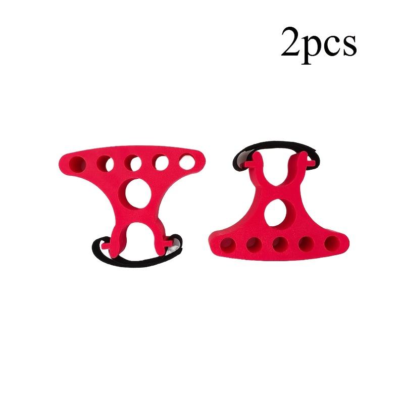 

2 шт. Подставка для ремонта велосипеда, держатель руля - Регулируемая подставка для ремонта горного велосипеда, стабильная фиксация для парковки вверх дном, аксессуары для велоспорта на открытом воздухе красный