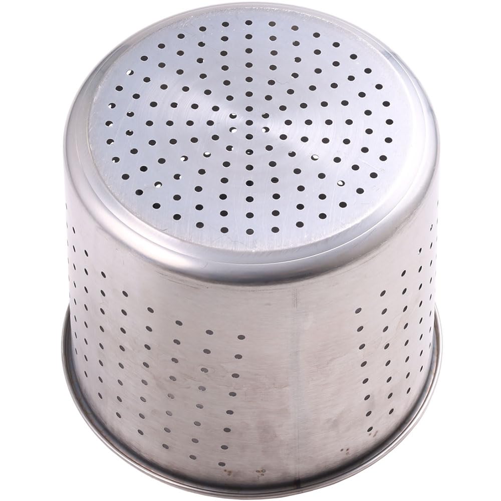 Stainless Steel Draining Basket for 30cm Stockpots, Suitable for Soups, Stews, Noodle Making, and Pasta Making. Features a Handle for Added