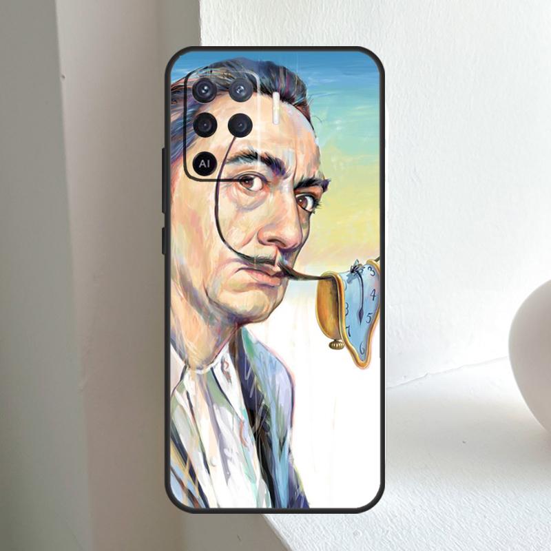 Salvador Dali Art For OPPO A80 A60 A40 A5 A6 Pro A15 A17 A57 A16 A76 A96 A18 A38 A58 A78 A98 A54 A74 A94 Case