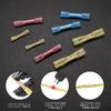Aninako 90 Pieces (40 Red, 40 Blue, 10 Yellow) Crimping Connection Terminals, Waterproof, Crimping