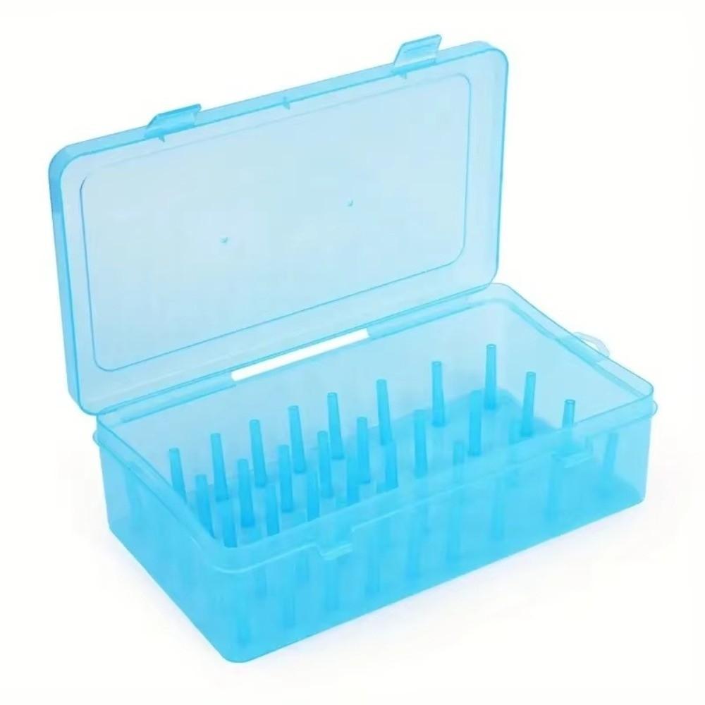 Plastik Nadel und Faden Box Transparente Näh Aufbewahrungsbox Nützlicher Garnspulen Behälter Nähwerkzeuge