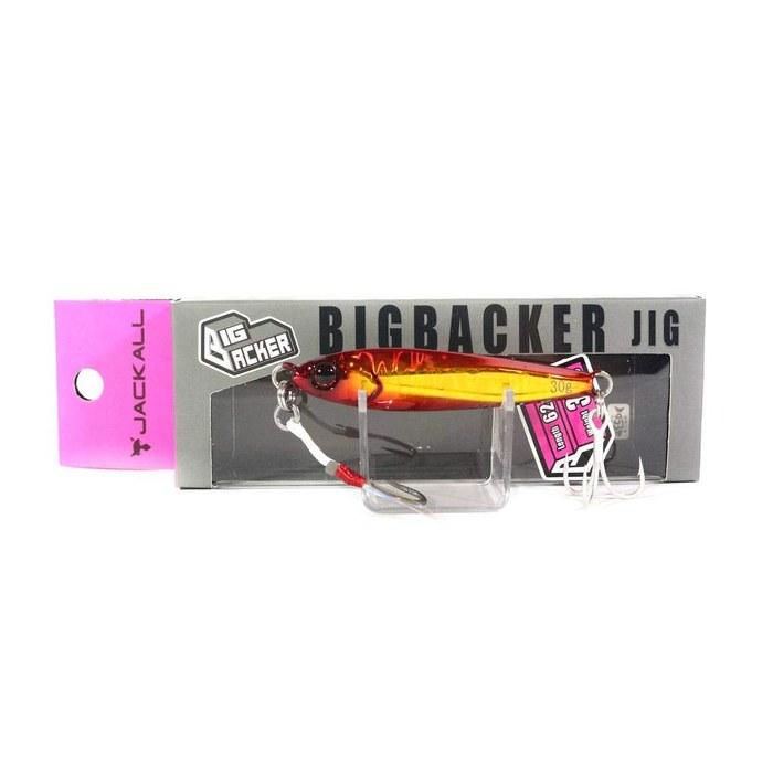 JACKALL Big Backer Jig 62mm 30g (Akakin/Magma Wave Holo)