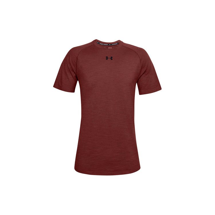 

Under Armour Футболка реглан из дышащего хлопка для тренировок с коротким рукавом, мужская, красная 1351570-688 M