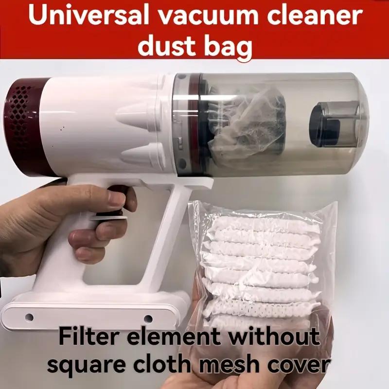 50pcs/100pcs, Disposable Vacuum Cleaner Filter Element, Universal Non-Woven Fabric Filter Accessories For Vacuum Cleaner
