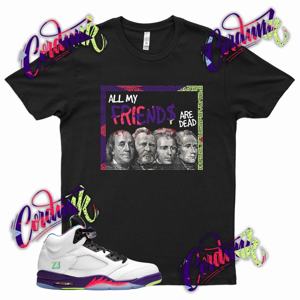 Black DEAD FRIENDS T Shirt for J1 5 Alternate Bel Air V Fresh Prince