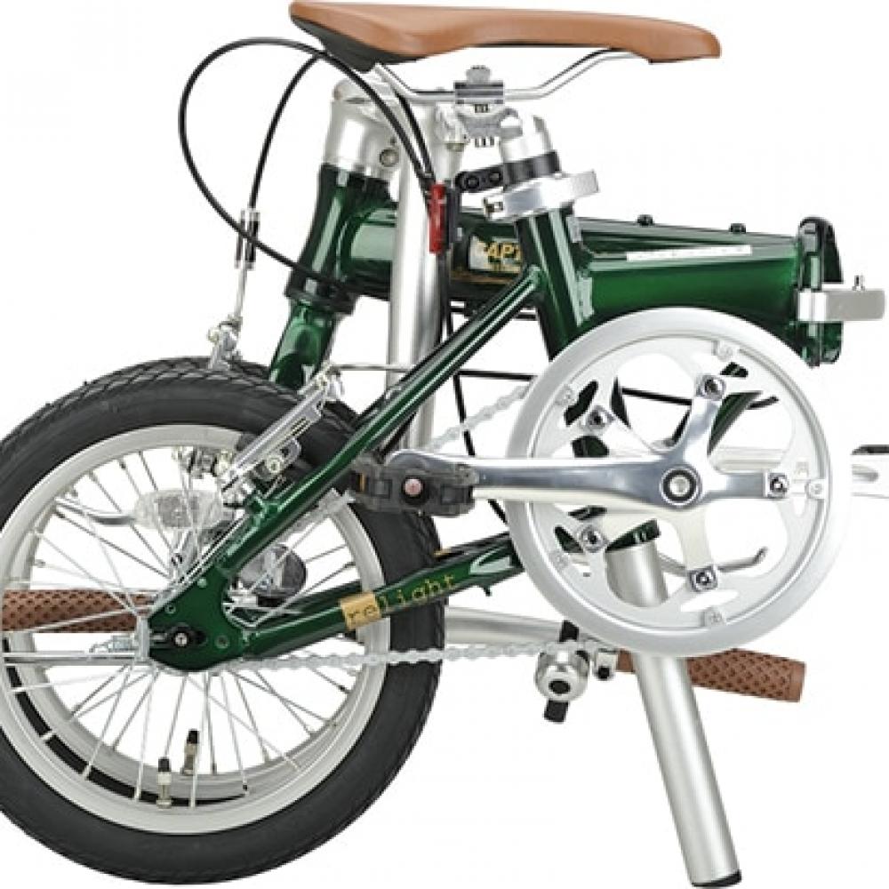 Captain Stag Captain Stag Yg 1412 [folding Bicycle Rewrite Al Fdb141 Green]