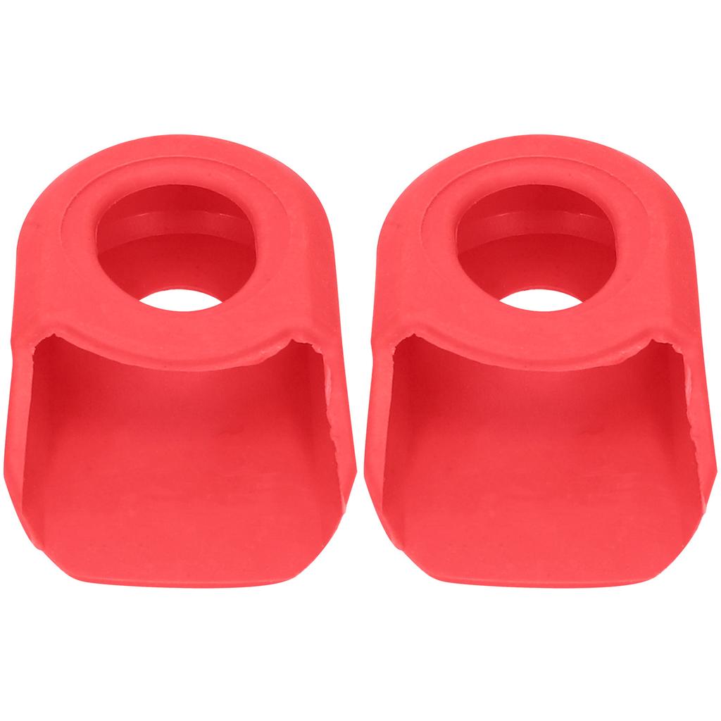 2pcs Silicone Mountain Bike Crank Cover Road Folding Crankset Protective Case