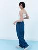 CLO'ET Linen Blend Summer Denim - Indigo Blue