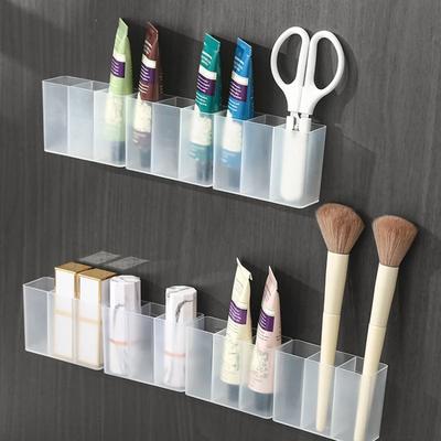 Wall Mounted Makeup Organizer Box Eyebrow Brushes Makeup Brush Lipstick Scissors Storage Box for Bedroom Bathroom Organizer Box