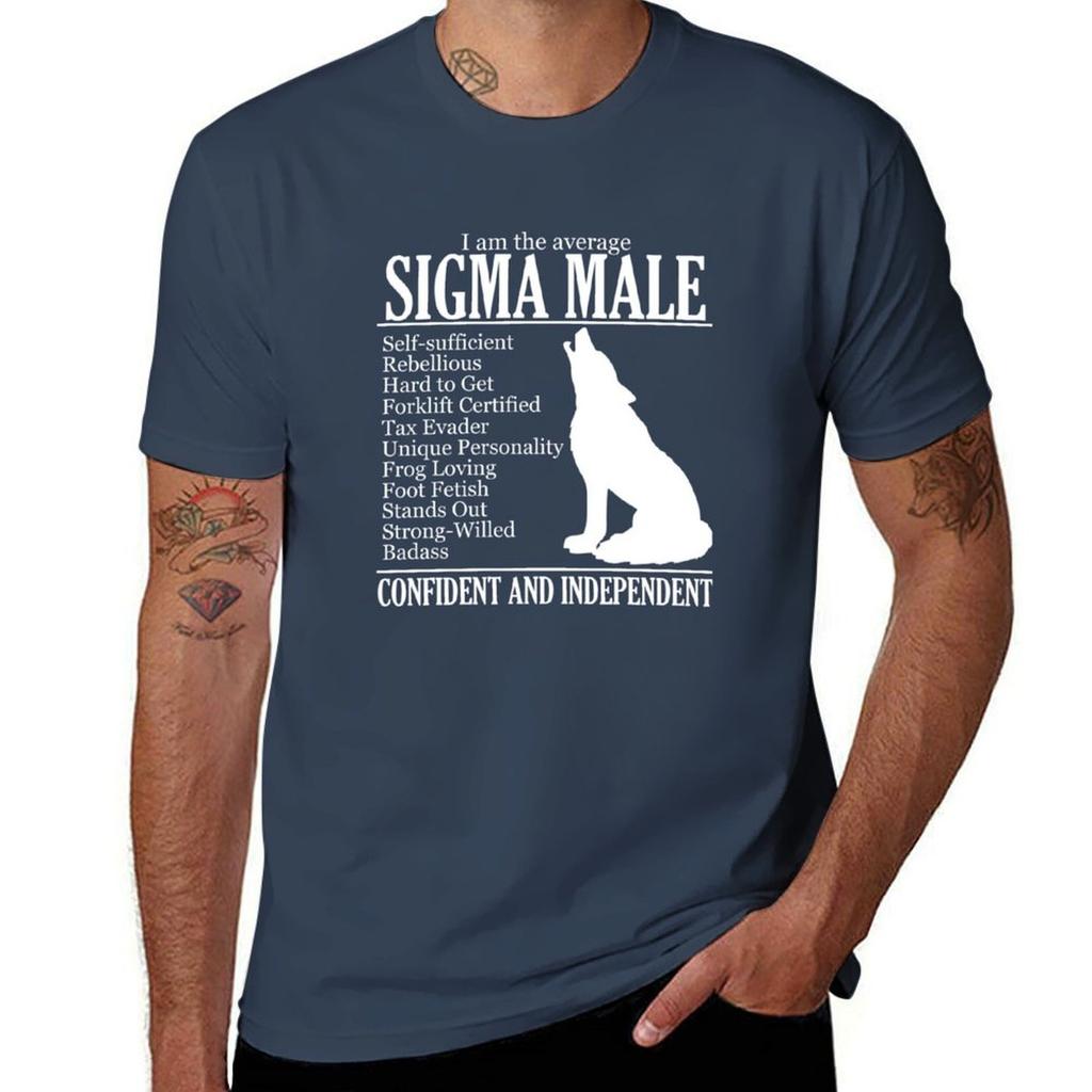 Average Sigma Male (Please Read) T-Shirt t shirts for man pack cotton t shirts designer cotton tshirt 100% T-Shirt