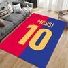 Red and Blue Messi 10 Carpet suitable as a non-slip mat for the living room or bedroom sofa