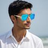 New in Fashionable Vintage Sunglasses for Women Blue Lens Glasses for Men Casual Unisex Glasses Sunglasses Women Gift