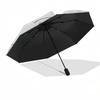 1pc Hello Kitty Automatic Opening/Closing Umbrella - Portable Three-Fold Design with 8-Bone Iron Frame, Outdoor, Gift for Fans, Travelers, Everyday Us