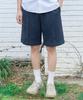 FILLUMINATE Pintuck Training Sweat Shorts - Navy
