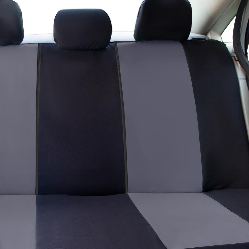 Sportlicher Stil Komplettsatz Polyestergewebe Autositzbezüge Autositzschoner Universelle Passform für die meisten Autos SUVs