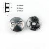 6 COLORS 60MM OZ Racing Car Wheel Center Hub Caps Car Emblem Badge Logo Wheel Center Cap Label Car Styling Accessories