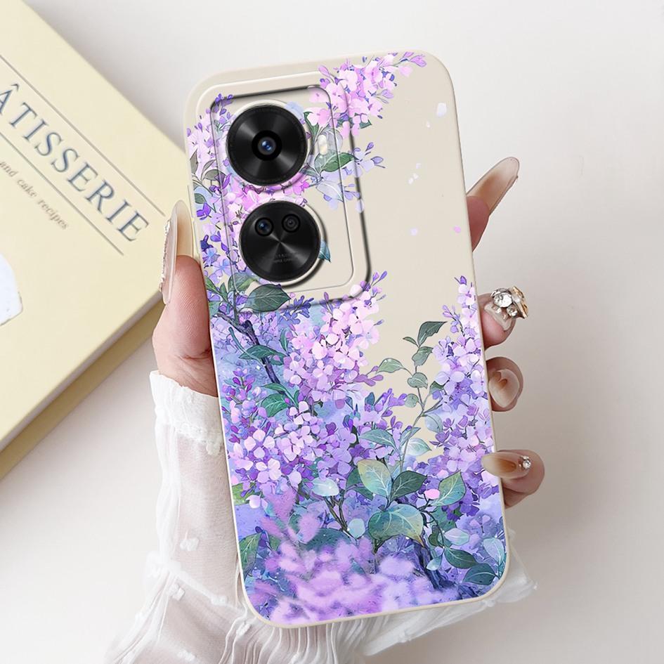 Nova 12 SE Hülle Für Huawei Nova 12 SE Cover 2024 Mode Bemalt Flüssigsilikon Anti-Fall Schutz Stoßfänger Für Nova 12SE Funda