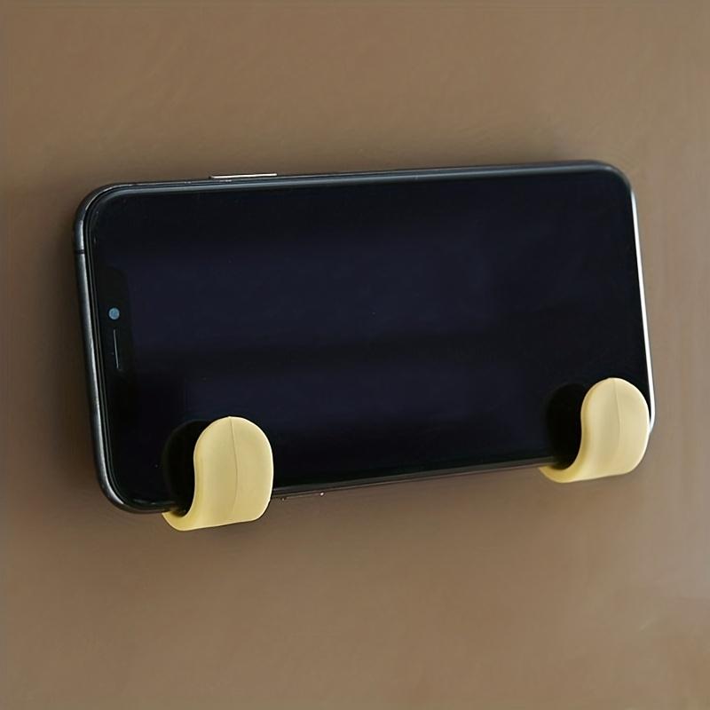 6pcs Mini Wall Mounted Hook, Strong Hanging Sticky Hook, Self Adhesive Traceless Hangin Hook, Household Multifunctional Wall Hook