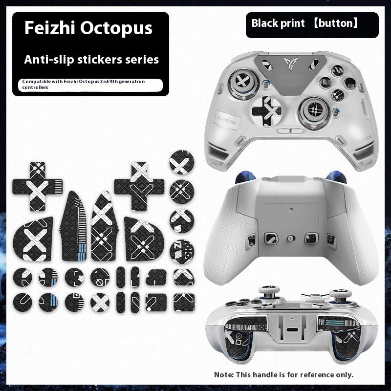 Anti-Slips Stickers For Flydigi Vader 3 Pro Flydigi Vader 4 Pro Wireless Game Handle Gaming Handle Buttons Non-Slip Tape Set