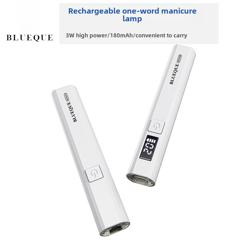 Battery-Powered LED Nail Curing Lamp – Wearable, Handheld, Mini UV Light for Nail Art Therapy