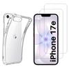Shockproof Case for iPhone 17th and 2 Tempered Glass Screen Protector Film Phonillico®