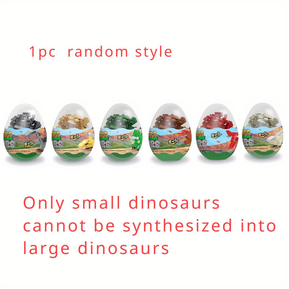 

Готовые пасхальные яйца с динозаврами, строительные блоки, яйца-сюрпризы, игрушки для наполнителей корзин, сувениры на вечеринку, призовые игрушки для детей